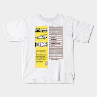 RELIANT SCIMITAR GTE - brochure Kids T-Shirt